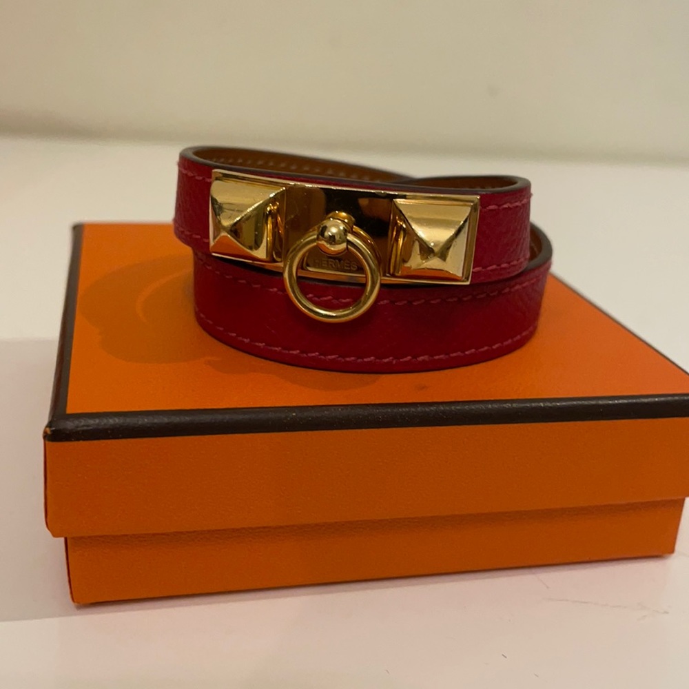 Hermes Rivale Double Tour bracelet